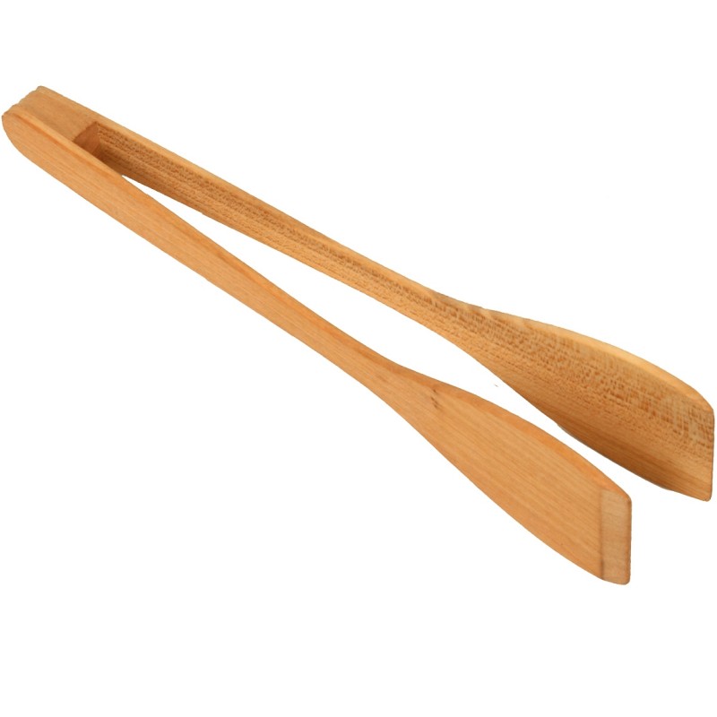 30 cm CHERRY WOOD TONGS