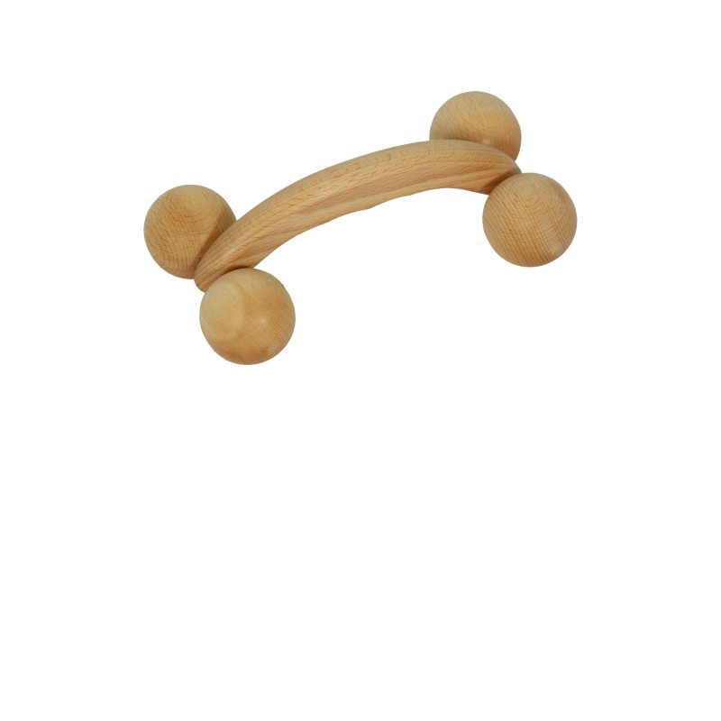 Handheld wooden wheel MASSAGE ROLLER